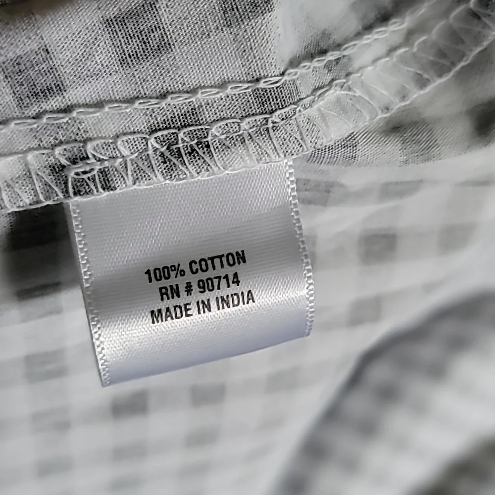 NWT Everlily Black/White Gingham Babydoll Dress - XL - Picture 6 of 7